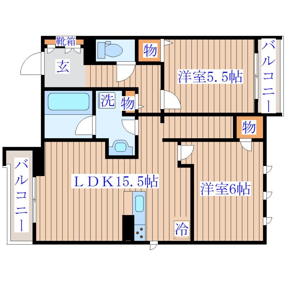 シャーメゾン小田原3丁目105